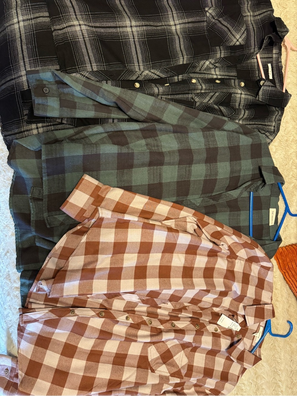 Flannel (plaid) Button-Up Shirts